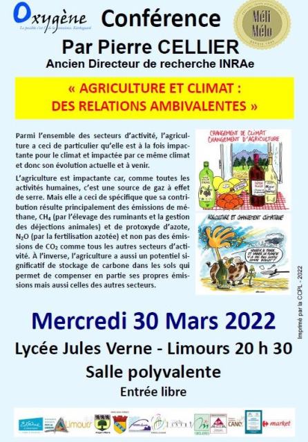 20220330 conférence Agro-climat